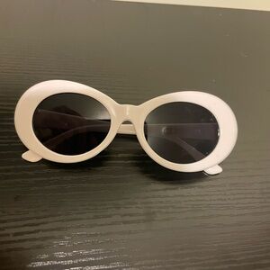 White sunglasses